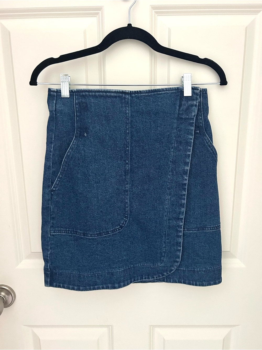 Sézane denim skirt